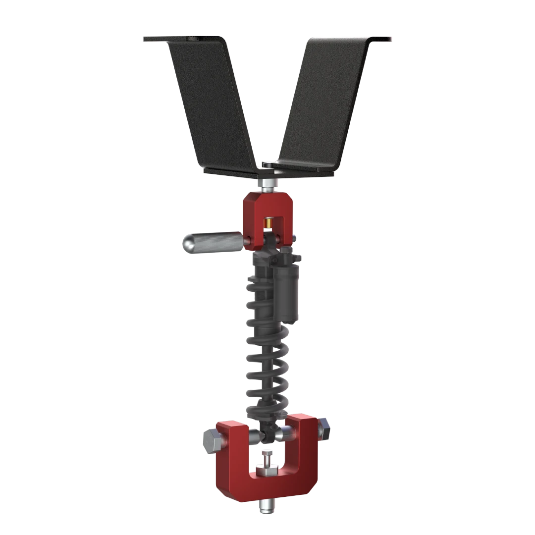 Spring rate tester - MTB/Moto adapter kit - Self-preload clevis and U-Clamp for rear shocks