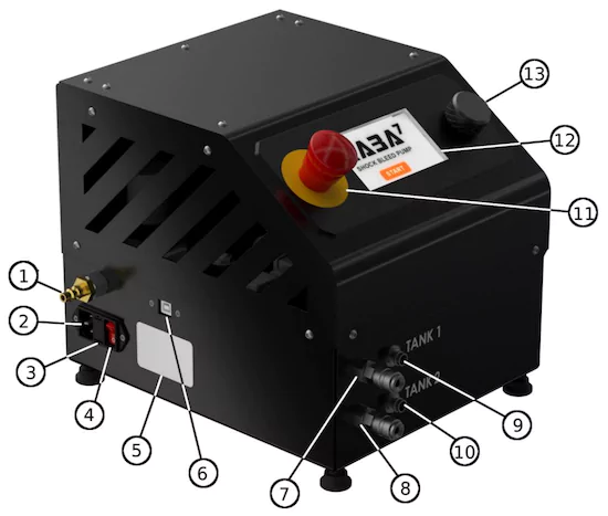 LABA7 vacuum bleed pump MODULE
