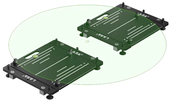 LABA7 racing scales laser leveling