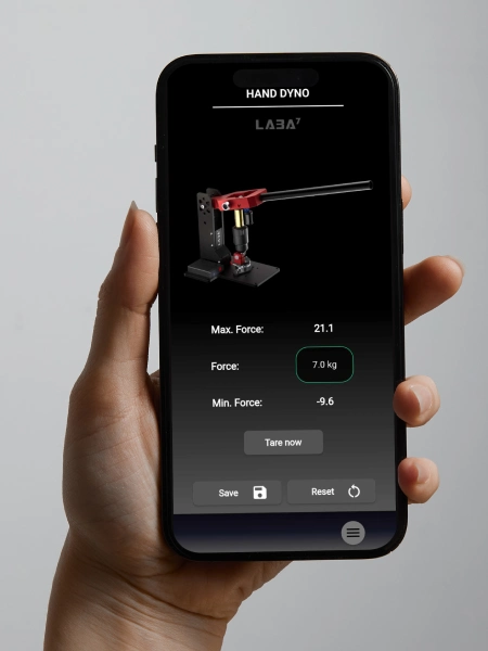 Hand dyno app by LABA7
