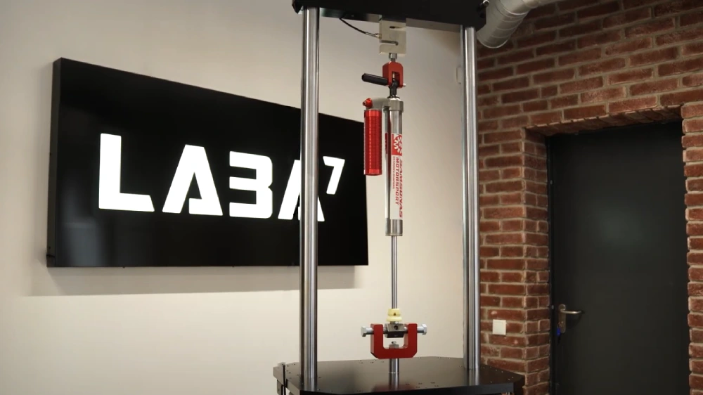 LABA7 EMA damper testing