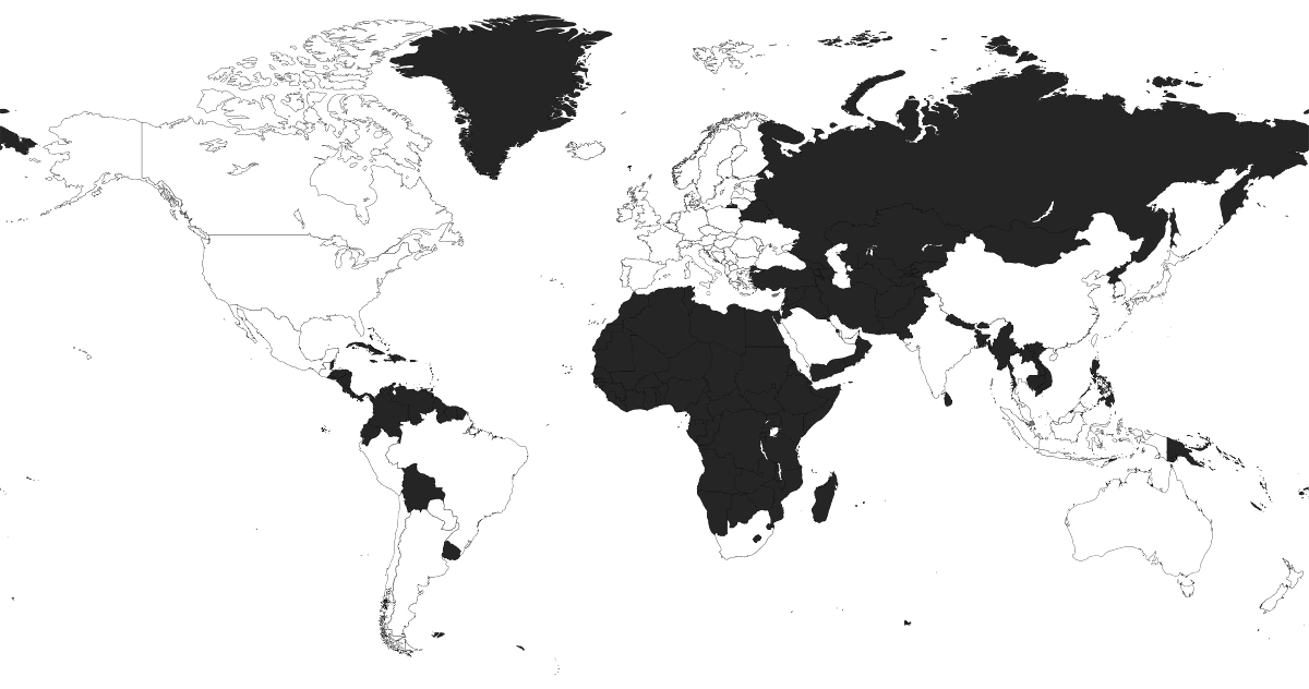 LABA7 global customer map