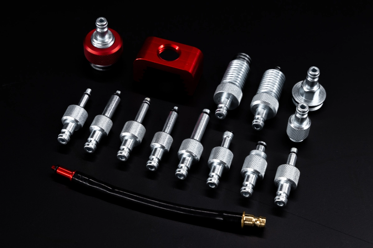 Damper bleeder adapters for MTB Damper bleeder adapters for MTB