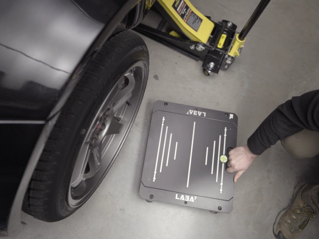 Wireless Race Car Scales that fits any car.