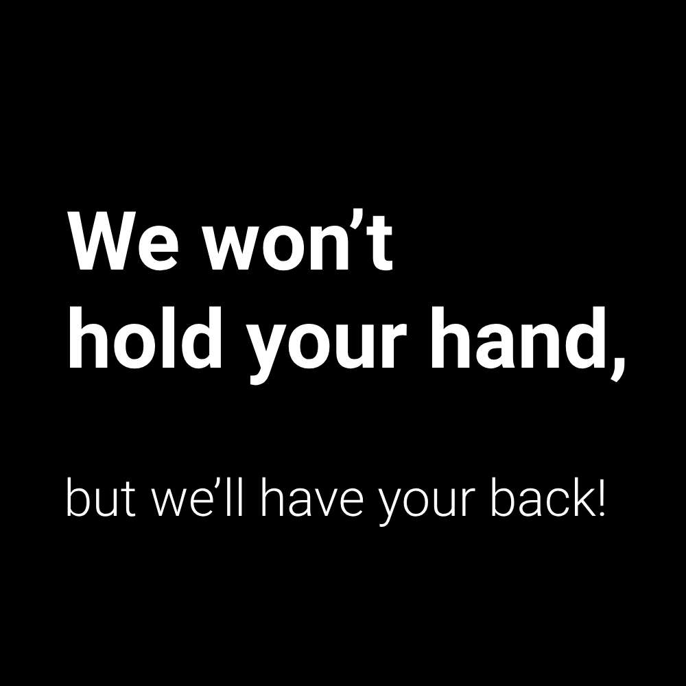 We will have your back LABA7