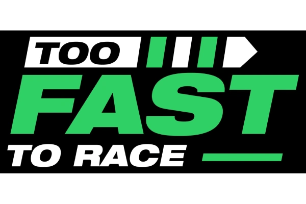 Too fast to race logo laba7