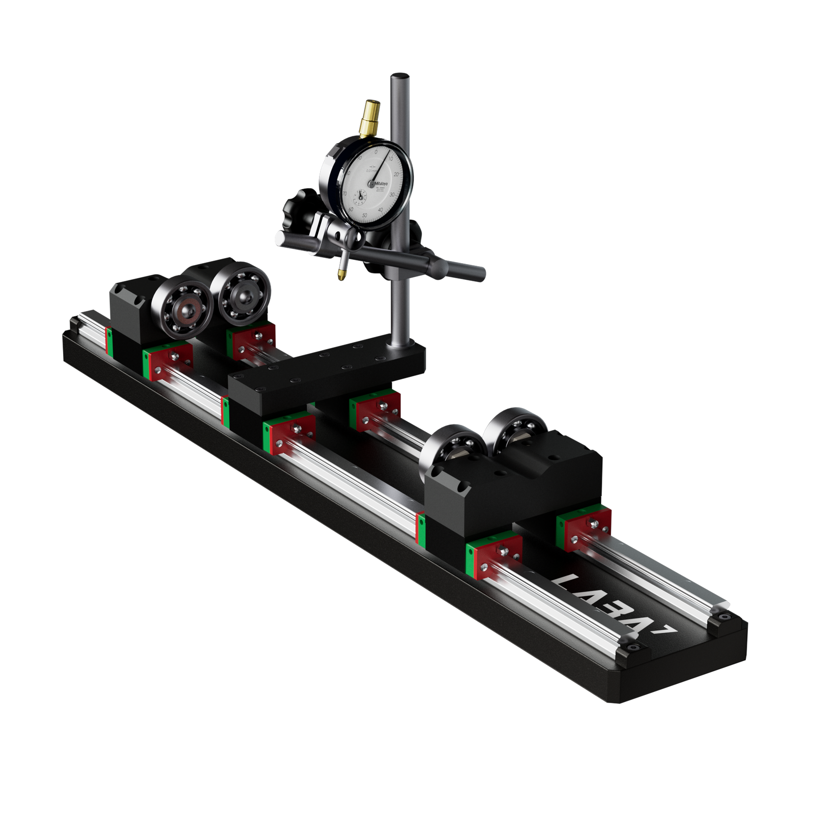 Laba7 shock absober runout measuring tool, without absorber attached