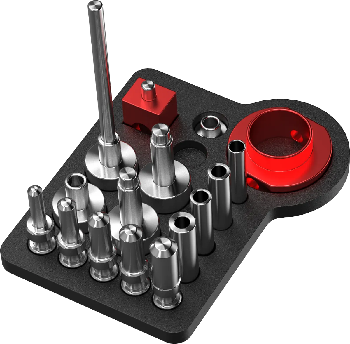 MTB shock tester Adapters